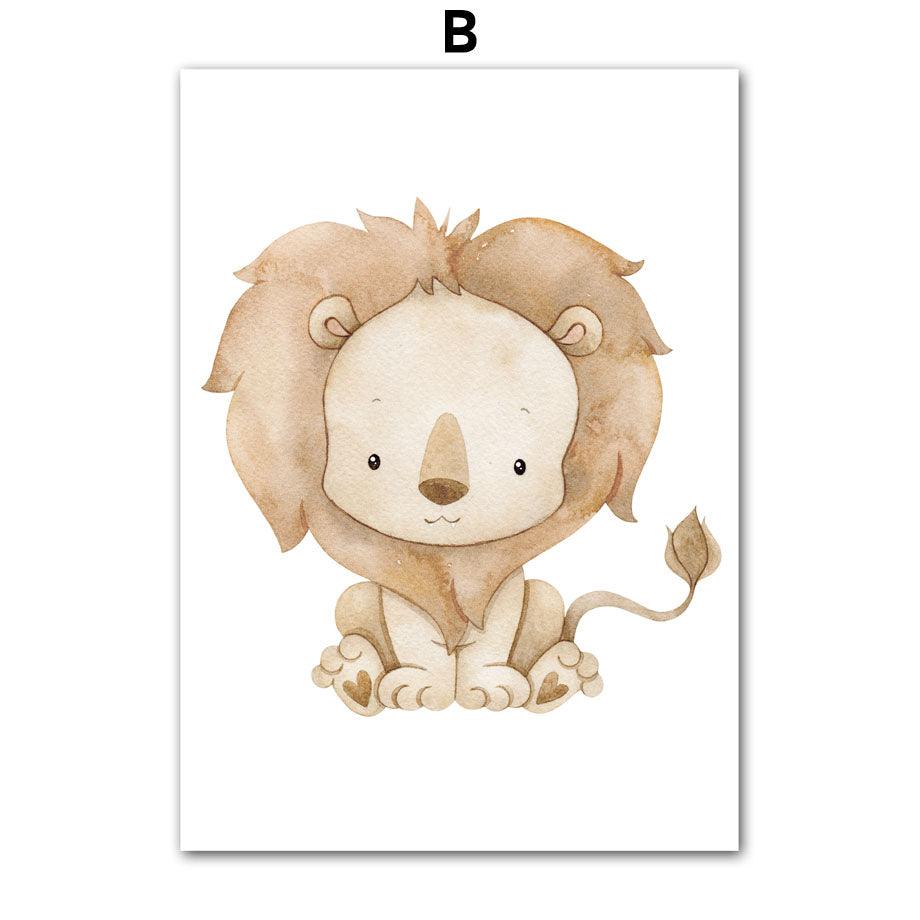 Vintage Wild Baby Collection of Wall Art - Divine Heart L.A.