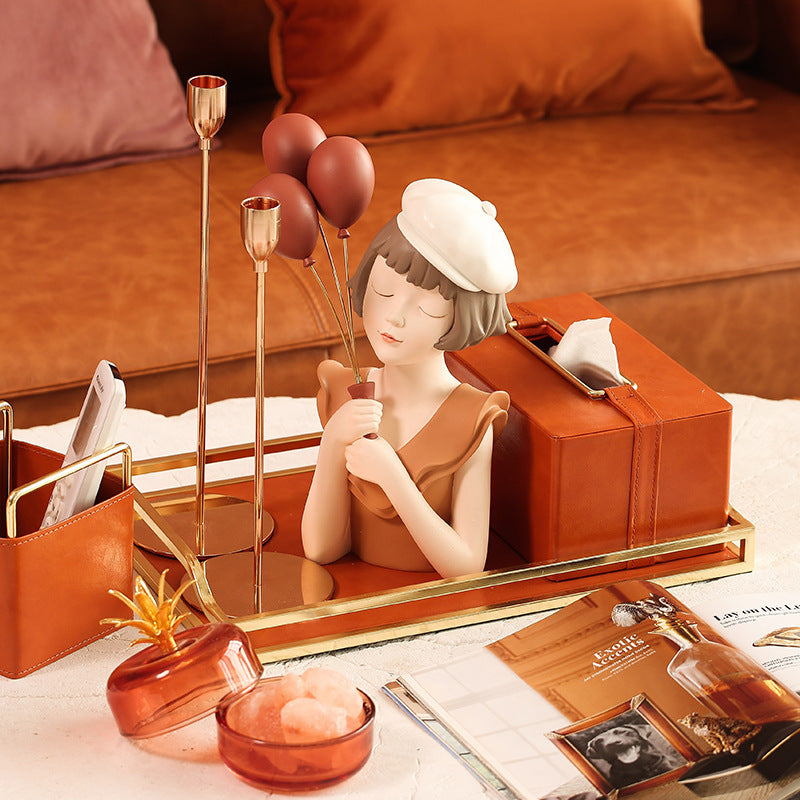 French Marie Decorative Key Tray