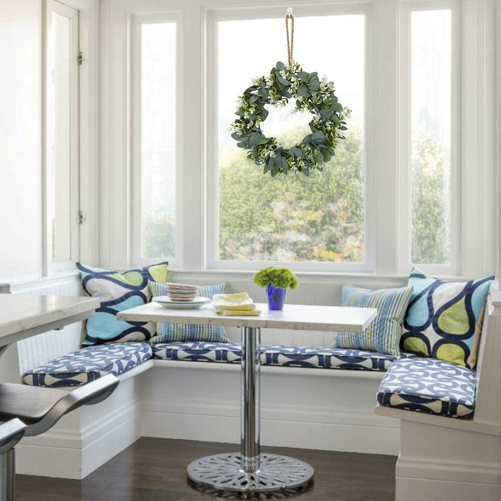 Harmony in Peace Faux Eucalyptus Wreath