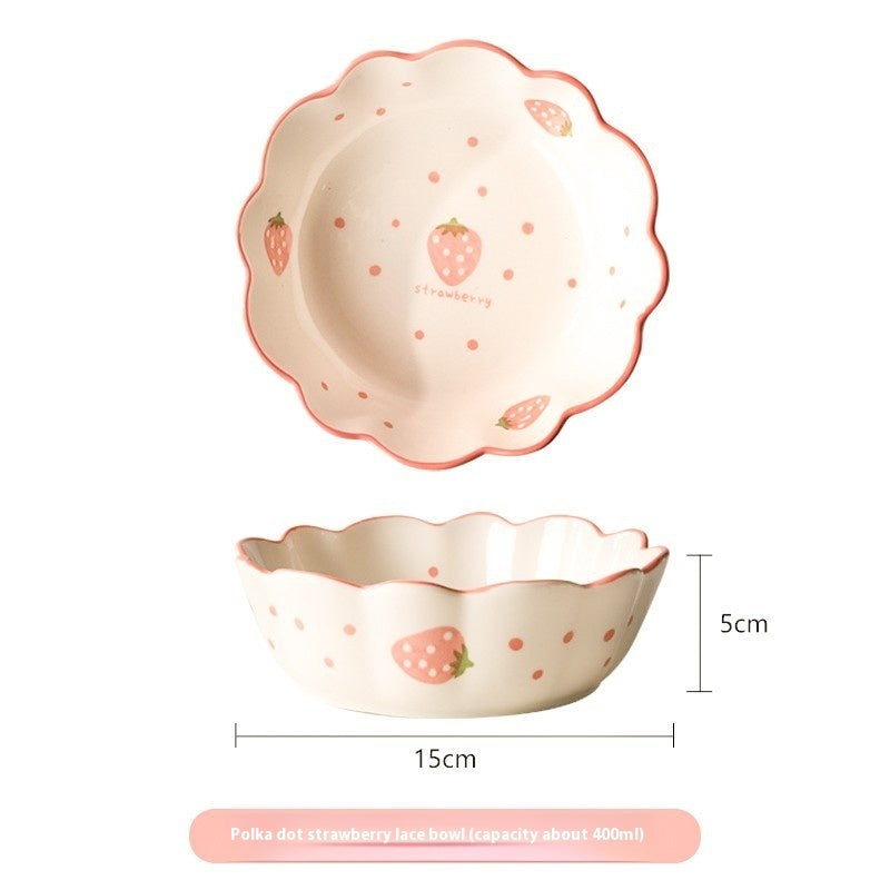 Coquette Strawberry Fields Tableware Collection