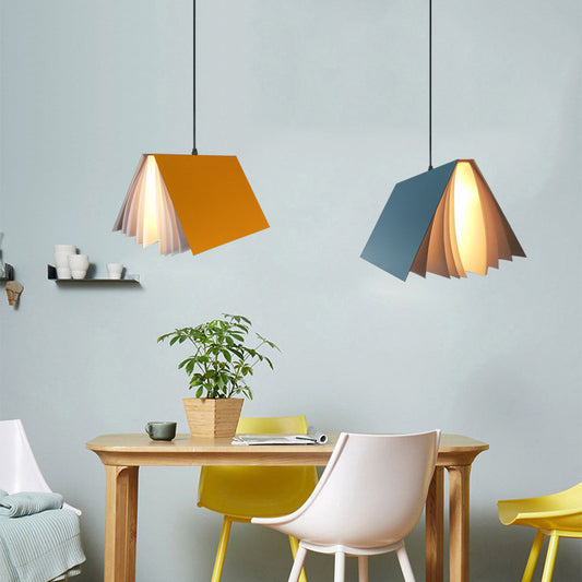 Suspended Book Pendant Lighting