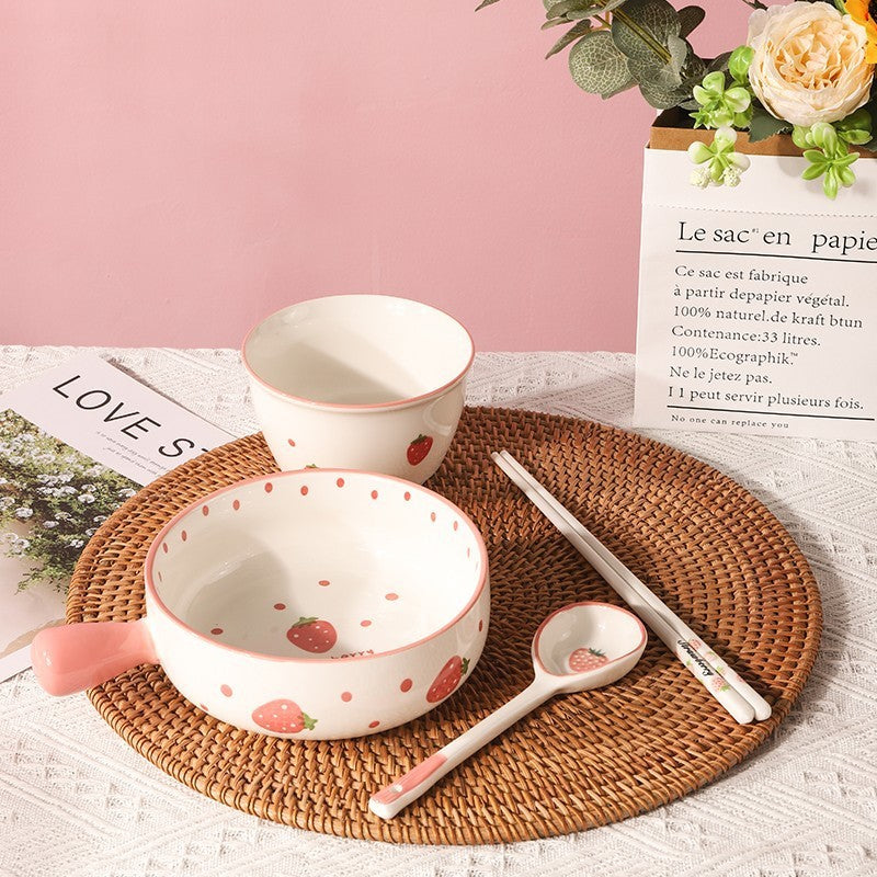 Coquette Strawberry Fields Tableware Collection