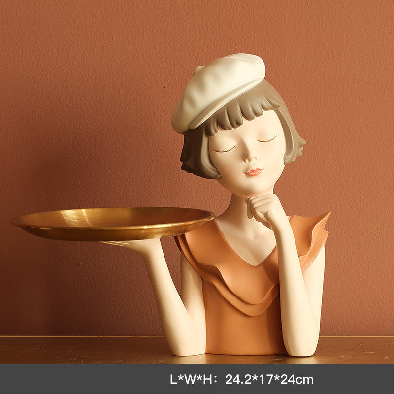 French Marie Decorative Key Tray