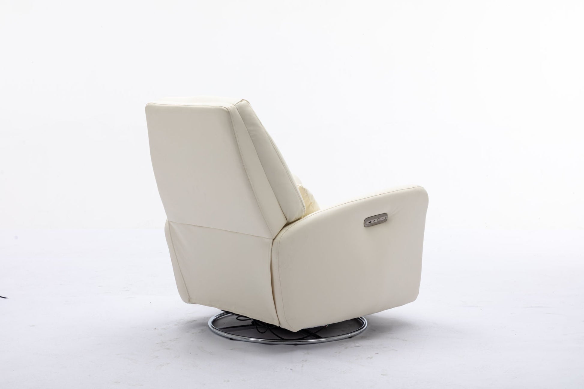 4 Modes Of Intelligent Voice Control,Atmosphere Lamp,Bluetooth Music Player,USB Ports,Back And Forth Swing, 270 Degree Swivel Power Recliner - Divine Heart L.A.