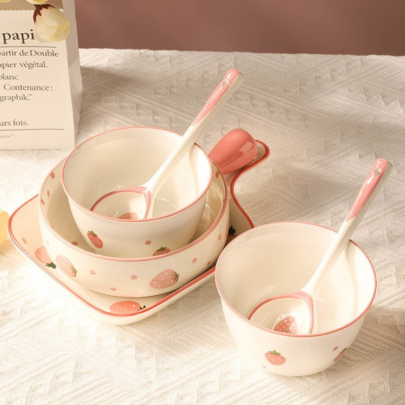 Coquette Strawberry Fields Tableware Collection