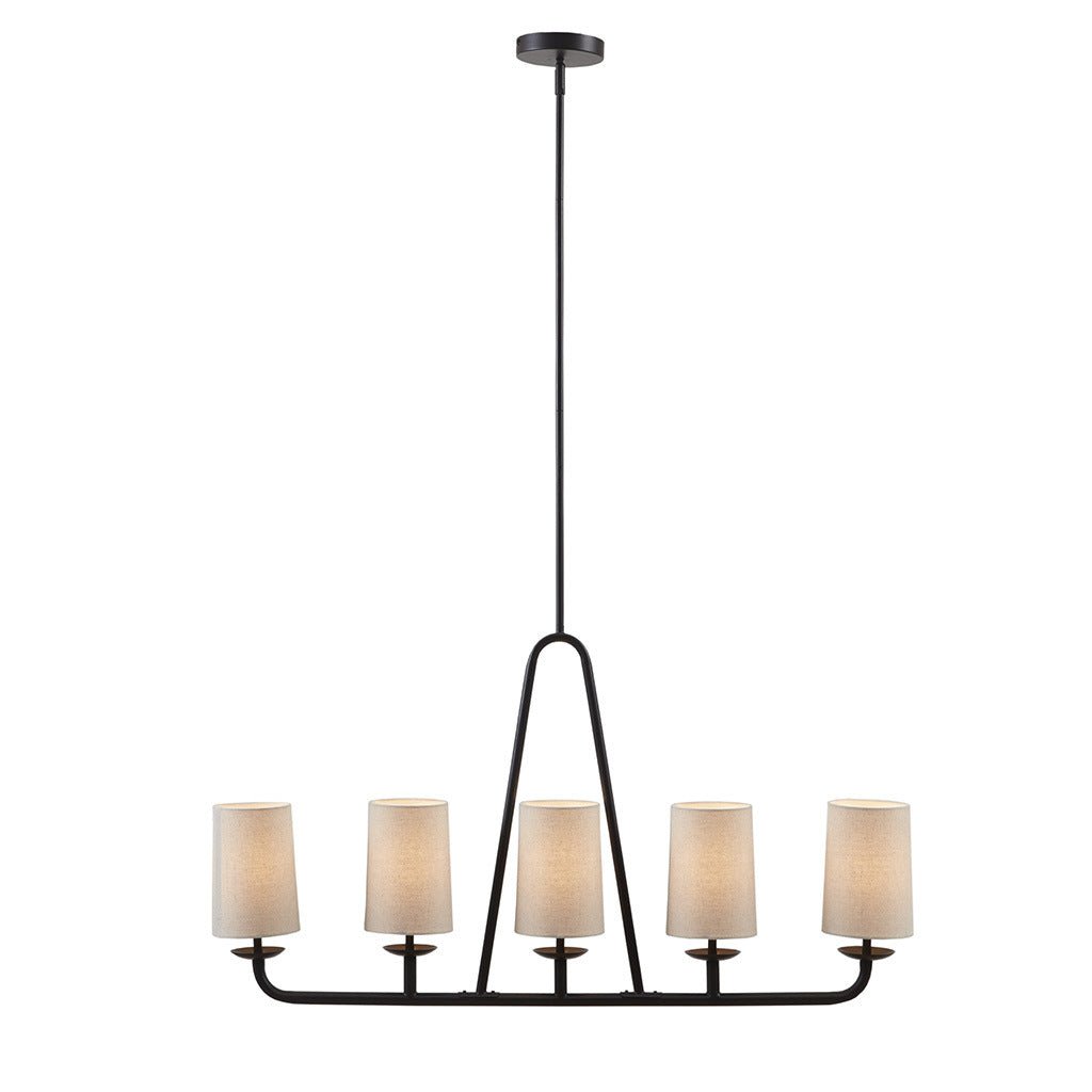 5-Light Linear Chandelier - Divine Heart L.A.