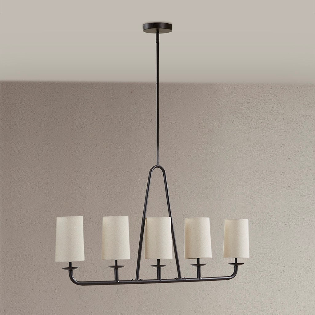 5-Light Linear Chandelier - Divine Heart L.A.