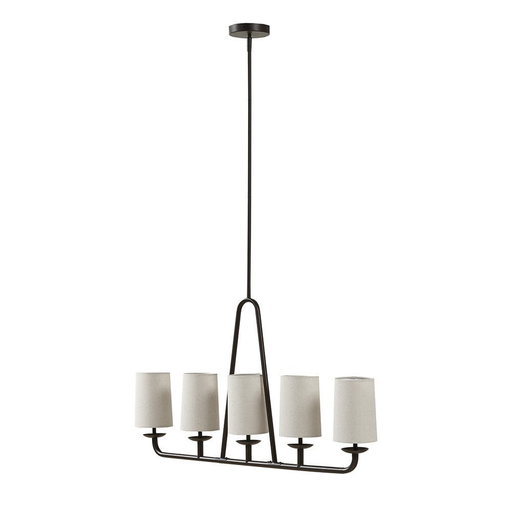 5-Light Linear Chandelier - Divine Heart L.A.