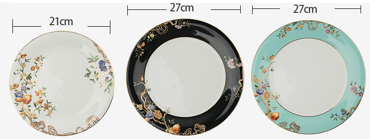 Floral Fantasy Bone China Serveware Collection