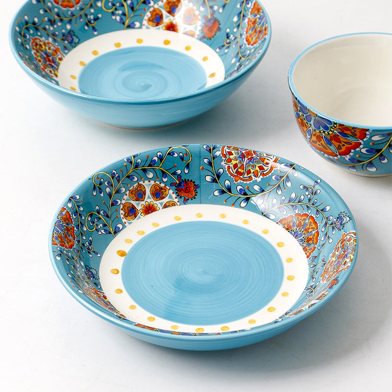Fancy Peacock Ceramic Tableware Collection