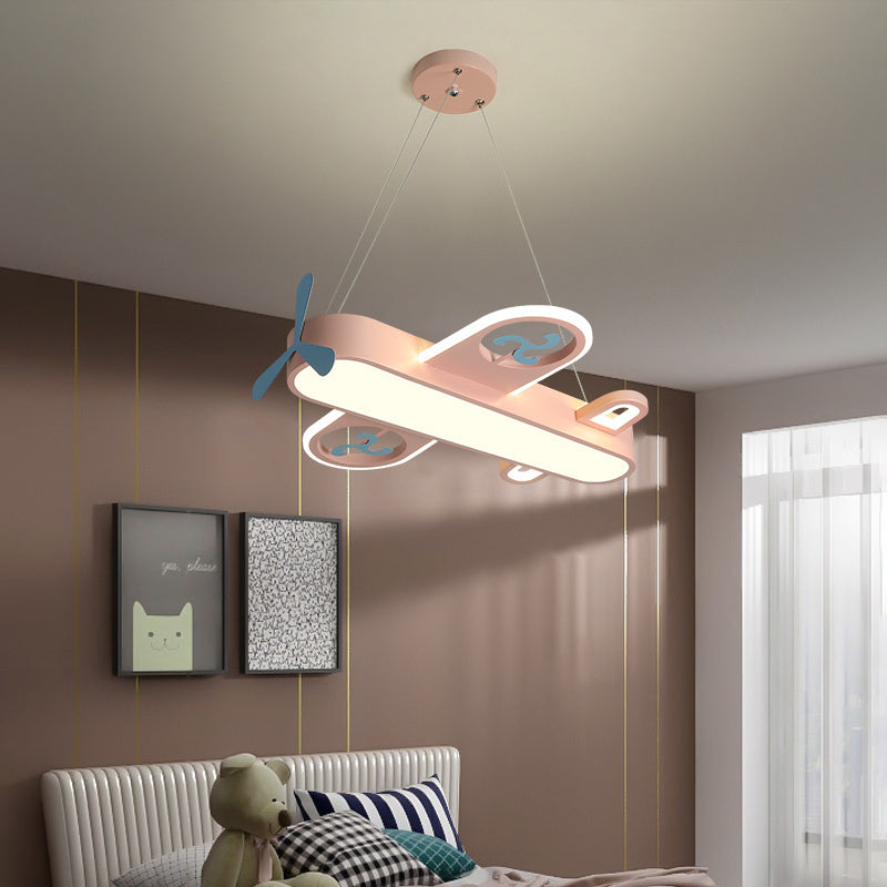 Fly Away Little Plane Led Chandelier