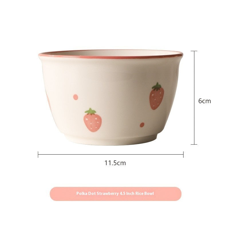 Coquette Strawberry Fields Tableware Collection