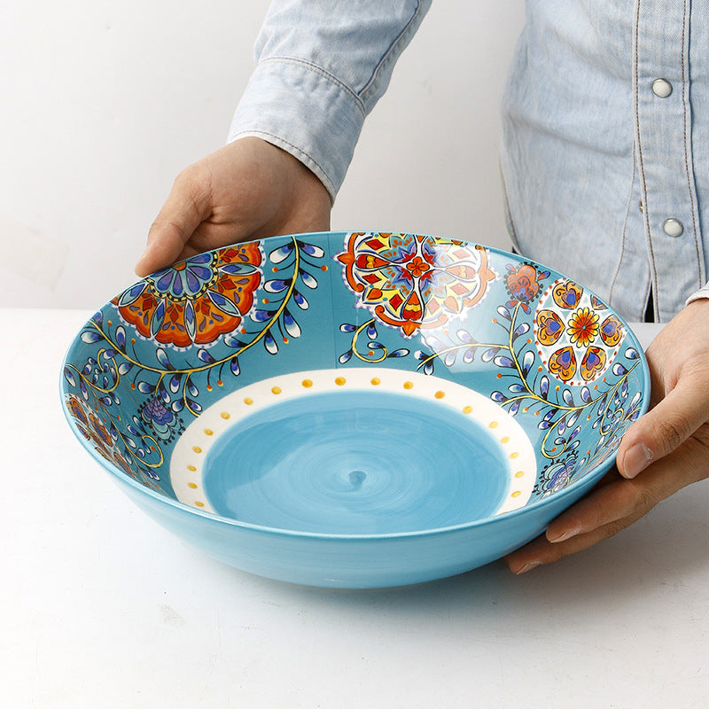 Fancy Peacock Ceramic Tableware Collection