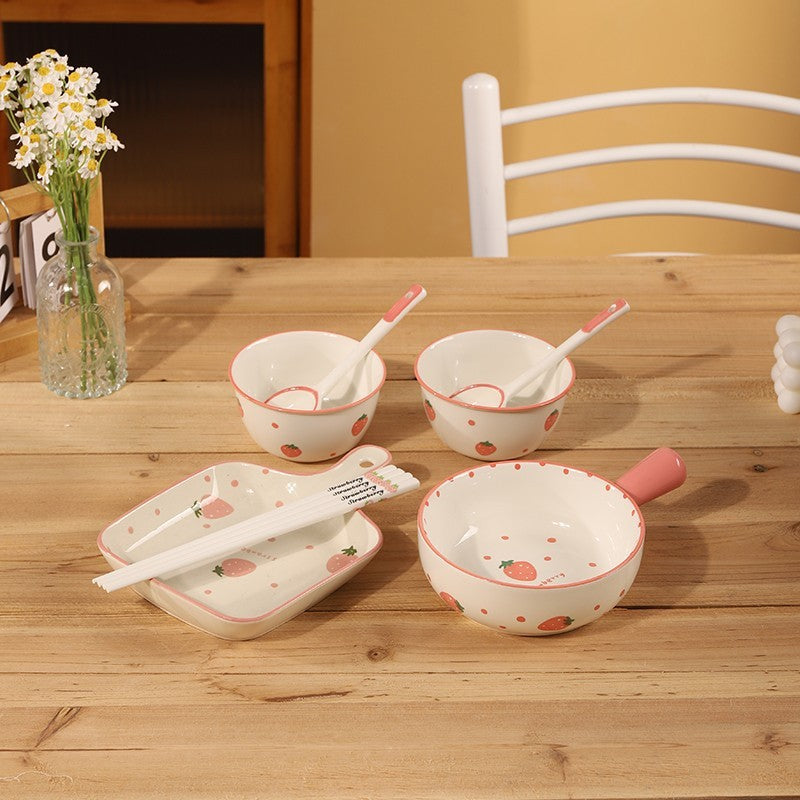 Coquette Strawberry Fields Tableware Collection