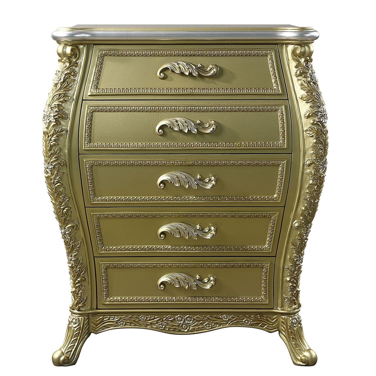 ACME Cabriole CHEST Gold Finish BD01467 - Divine Heart L.A.