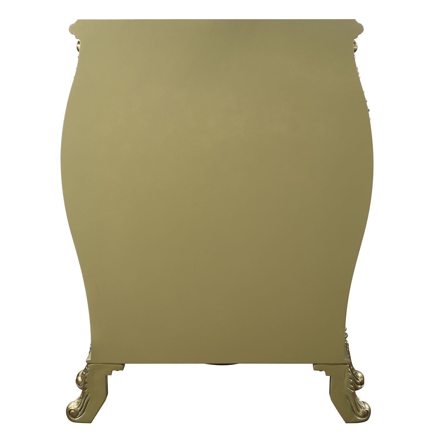 ACME Cabriole CHEST Gold Finish BD01467 - Divine Heart L.A.