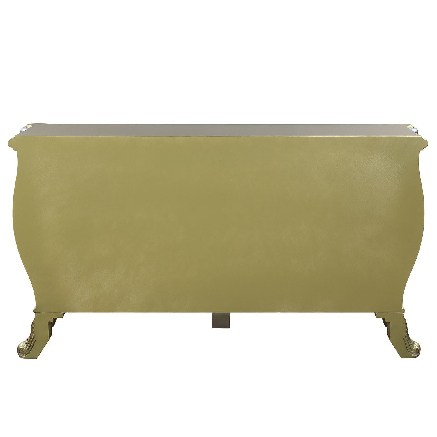 ACME Cabriole SERVER Gold Finish DN01486 - Divine Heart L.A.