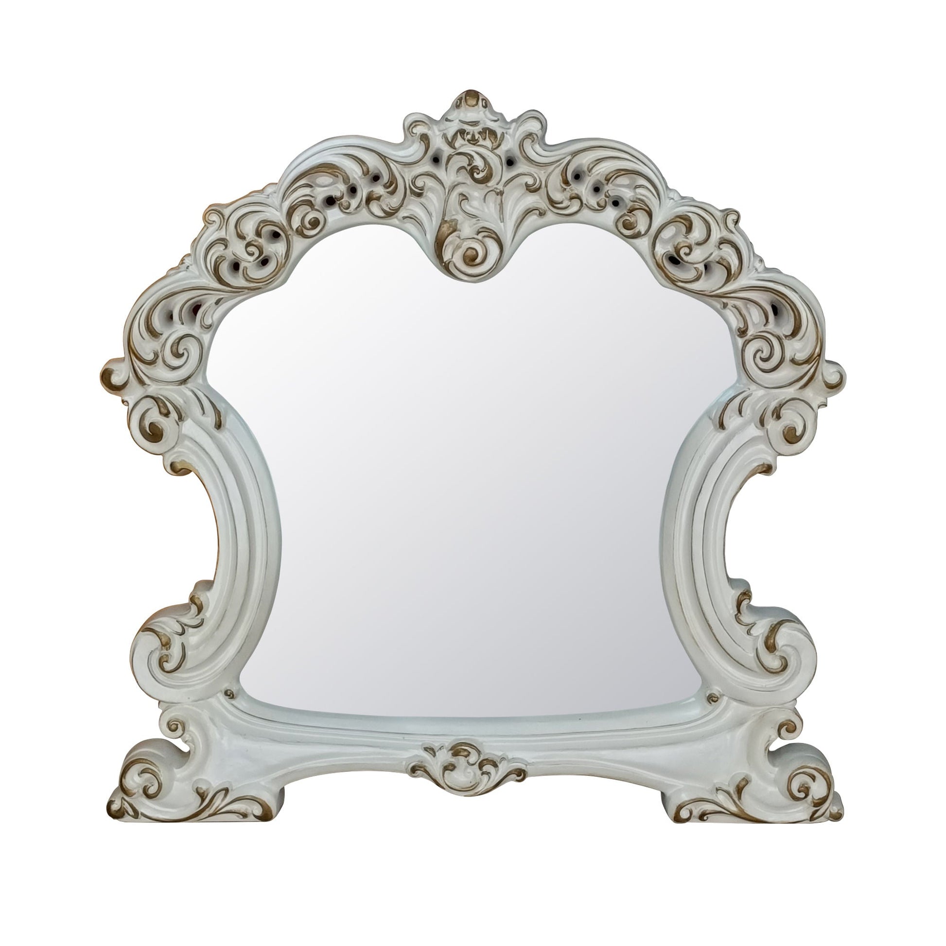 ACME Vendom Mirror, Antique Pearl Finish BD01341 - Divine Heart L.A.