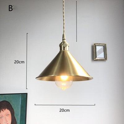 American Classics Industrial Copper Pendant Light - Divine Heart L.A.