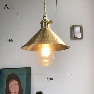 American Classics Industrial Copper Pendant Light - Divine Heart L.A.