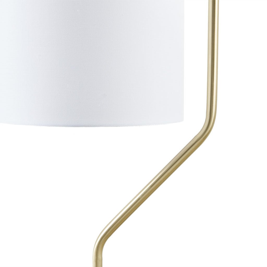 Angular Arched Metal Floor Lamp - Divine Heart L.A.