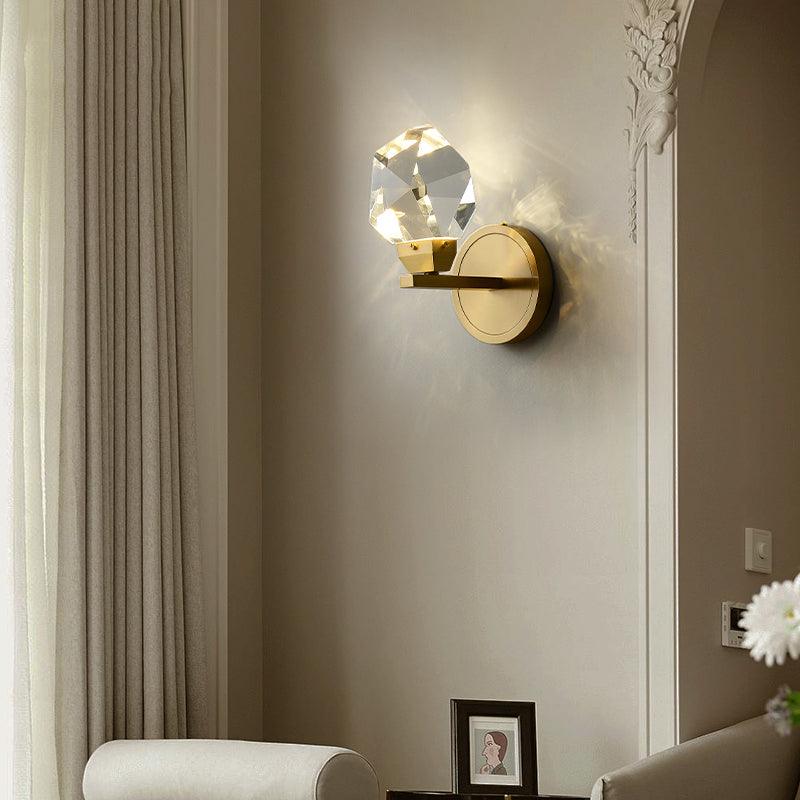 At the Villa II LED Crystal Wall Light - Divine Heart L.A.