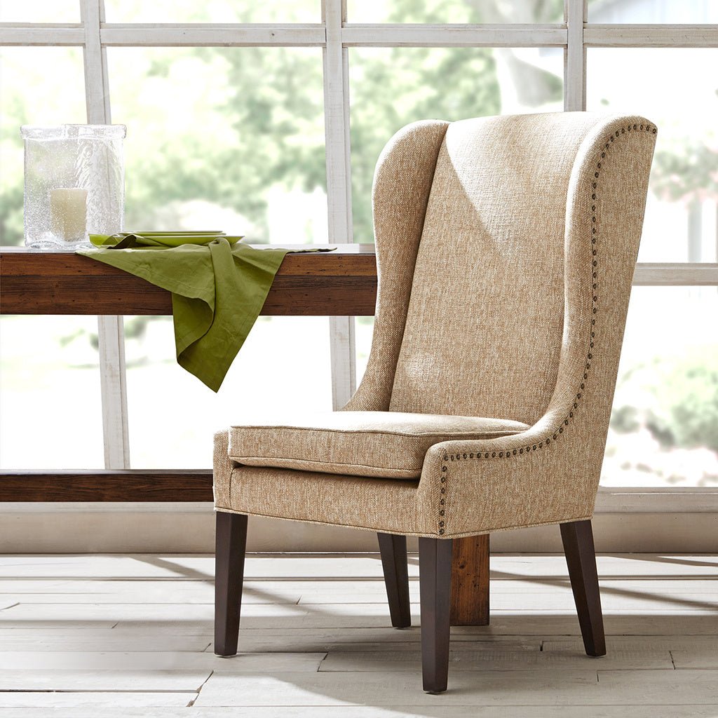 Bastian Captains Dining Chair with Nailhead Trim - Divine Heart L.A.