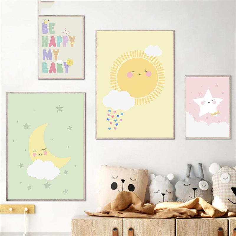 Be My Happy Baby Collection of Canvas Prints - Divine Heart L.A.