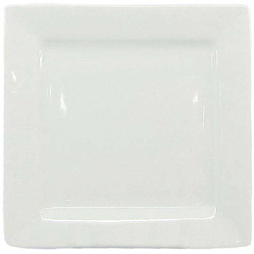 Better Homes & Gardens 5" Square Appetizer Plate, White Porcelain, Set of 8 - Divine Heart L.A.