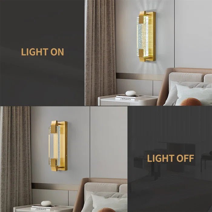 Beyond Elegance LED Crystal Wall Light - Divine Heart L.A.