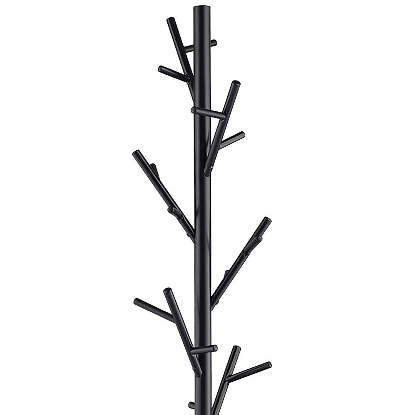 Black Coat Rack with 18 Hooks - Divine Heart L.A.