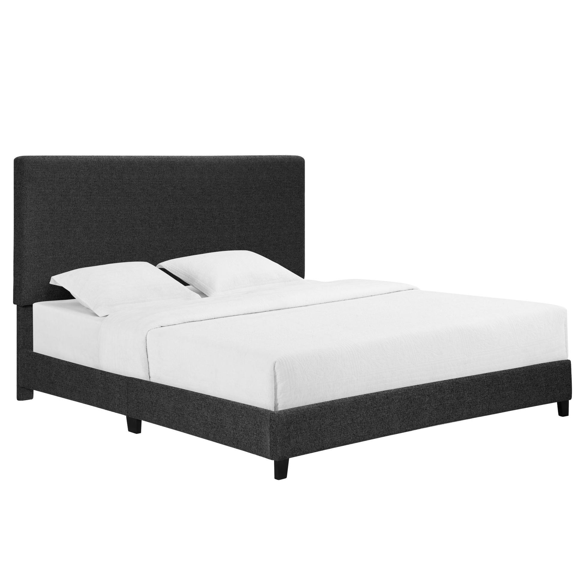 Bridger Home King Size Upholstered Platform Bed - Divine Heart L.A.