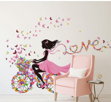 Butterfly Fairy Wall Decal - Divine Heart L.A.