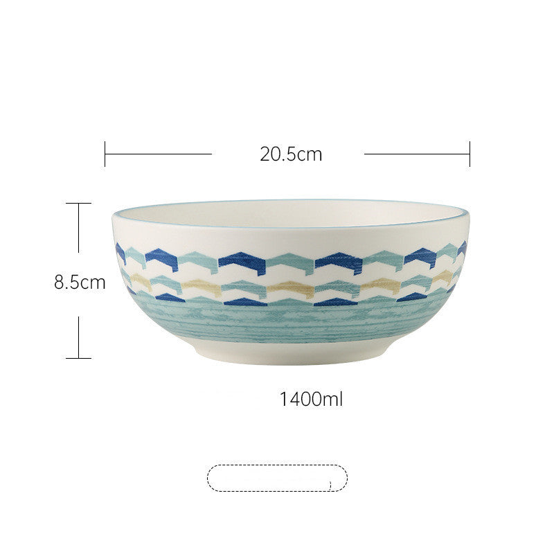 Blue Isla Ceramic Tableware Collection