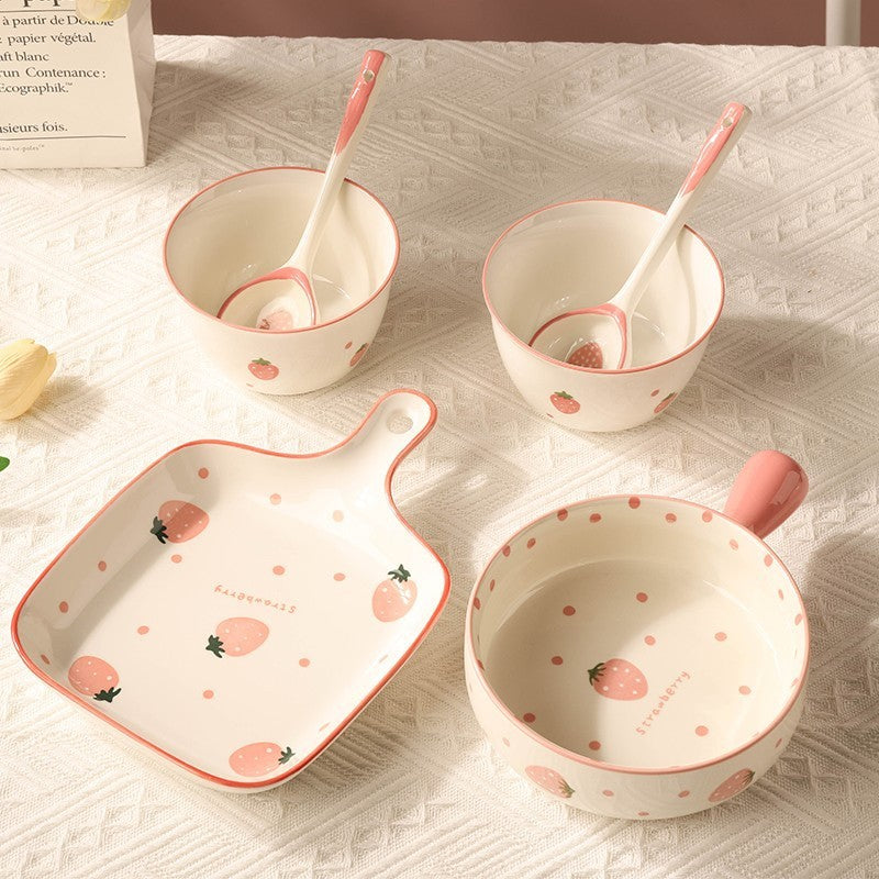 Coquette Strawberry Fields Tableware Collection