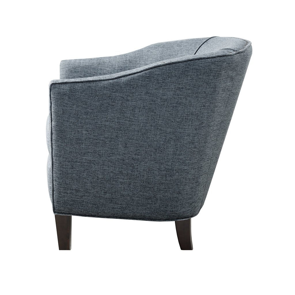 Cayman Upholstered Barrel Arm Chair - Divine Heart L.A.