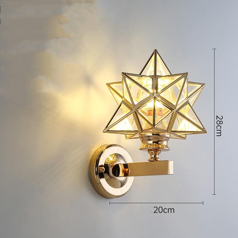 Celestial Stars Collection Crystal and Iron Wall Lights - Divine Heart L.A.