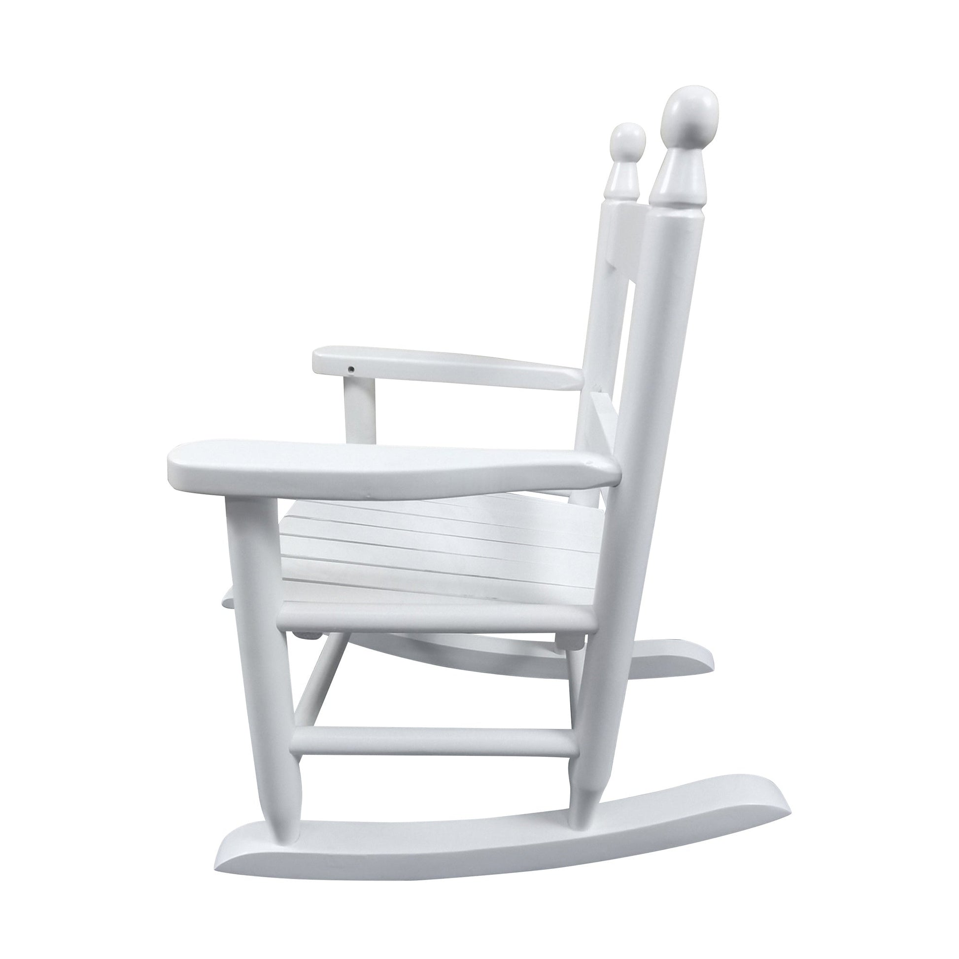 Children's rocking white chair- Indoor or Outdoor -Suitable for kids-Durable - Divine Heart L.A.