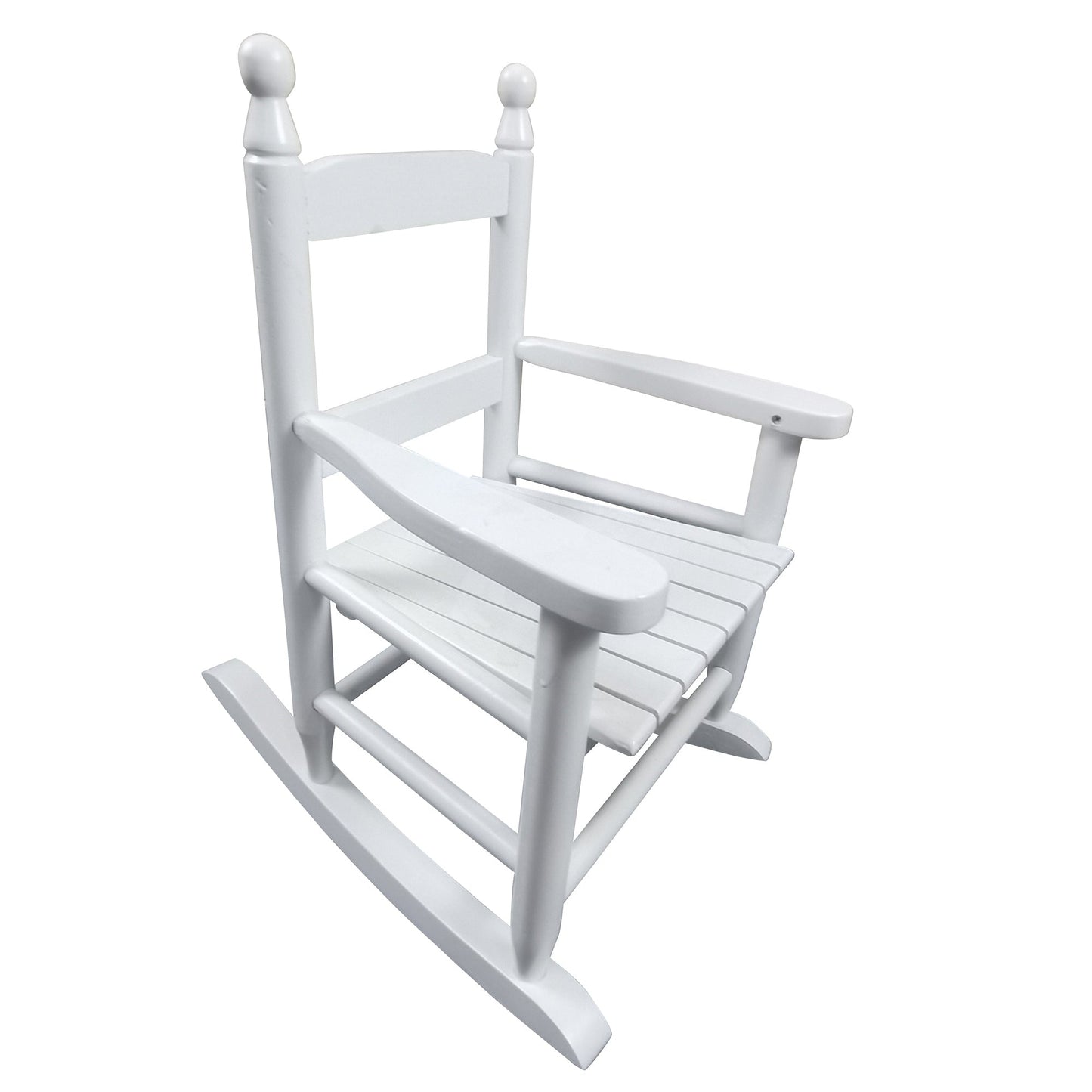 Children's rocking white chair- Indoor or Outdoor -Suitable for kids-Durable - Divine Heart L.A.