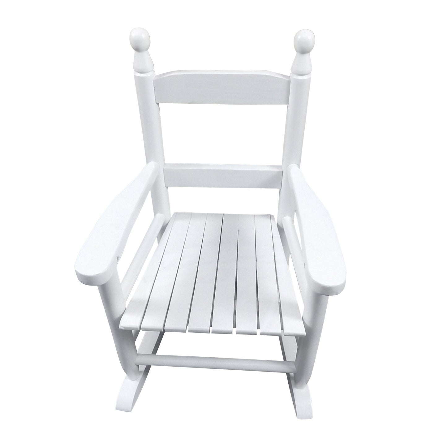 Children's rocking white chair- Indoor or Outdoor -Suitable for kids-Durable - Divine Heart L.A.