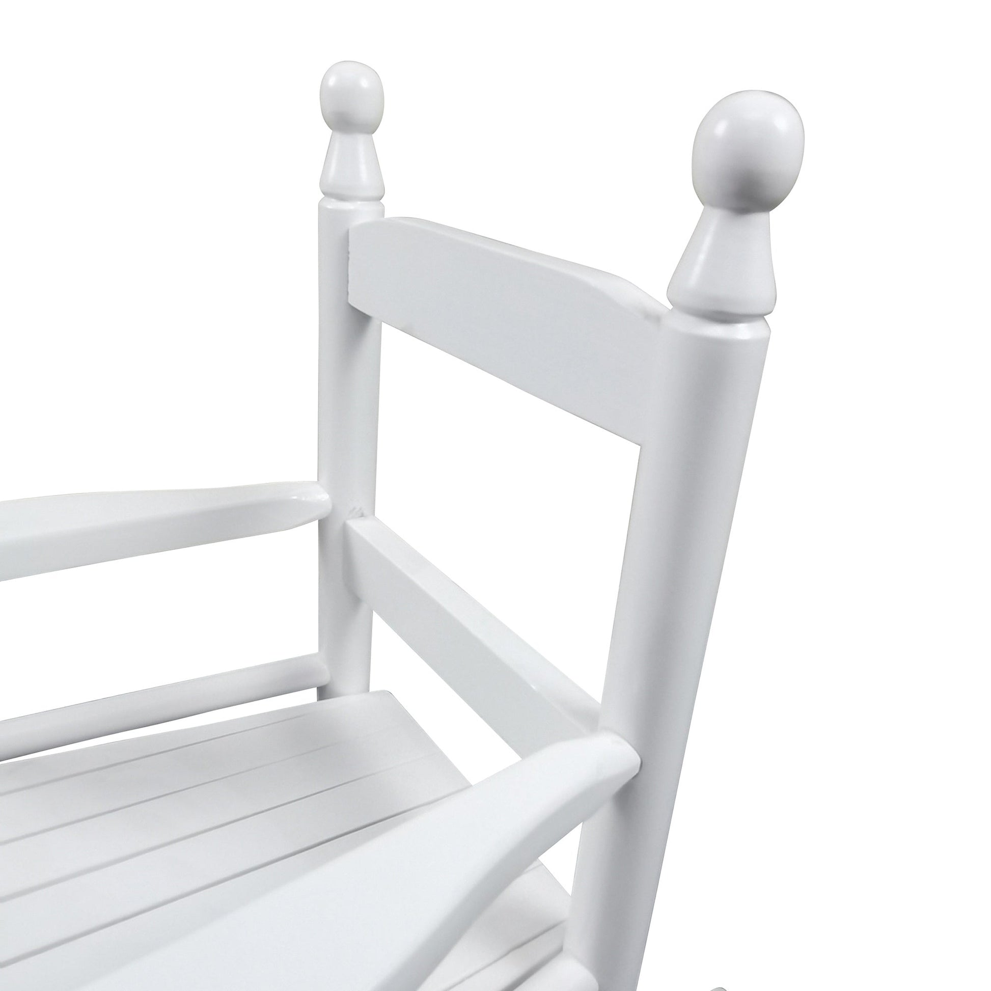 Children's rocking white chair- Indoor or Outdoor -Suitable for kids-Durable - Divine Heart L.A.