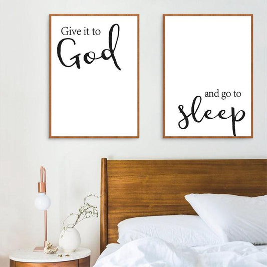 Christian Strength Wall Canvas - Divine Heart L.A.