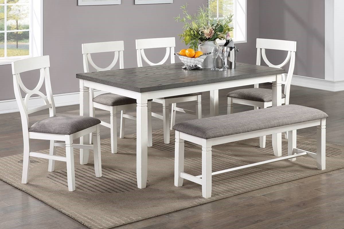 Cora Lee 6pc Dining Table Set - Divine Heart L.A.