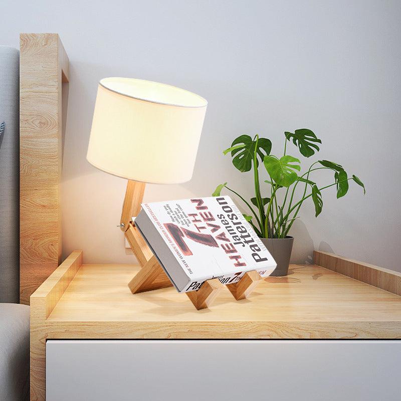 Creative Architecture Wooden Table Lamp - Divine Heart L.A.