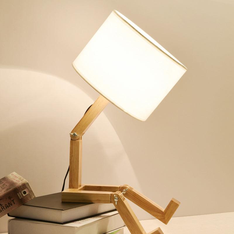 Creative Architecture Wooden Table Lamp - Divine Heart L.A.