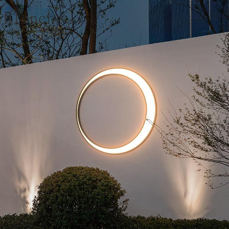 Crescent Moon Exterior Wall Lighting - Divine Heart L.A.