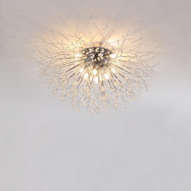 Crystal Dandelion Flush Mount Lighting - Divine Heart L.A.