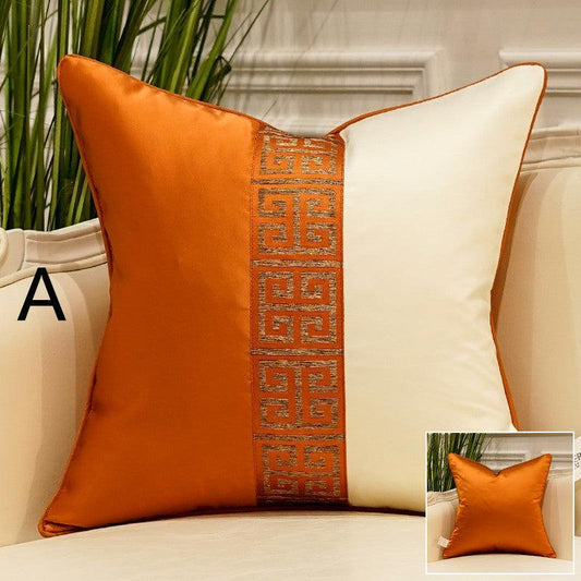 Cushion Queen Light Luxury Throw Pillow Model Room Living Room Sofa Cushion Bedside Bay Window Modern Pillow Case Backrest Waist Pillow - Divine Heart L.A.