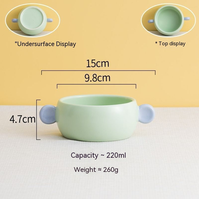 Pastel Binaural Wave Ceramic Ovenware Collection