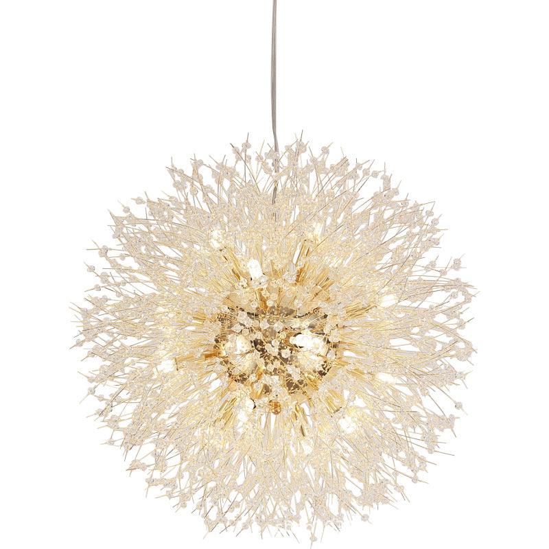 Dandelion Winds Iron Crystal Chandelier - Divine Heart L.A.